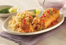 Campbell S Easy Chicken Cheese Enchiladas Recipe If You Re Cooking Dinner Campbell S Gives You A Fresh Way To Deligh Recipes Food Chicken Cheese Enchiladas