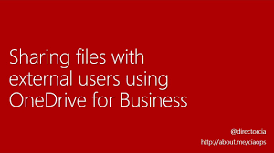 Check spelling or type a new query. Sharing Files With External Users Using Onedrive For Business Youtube