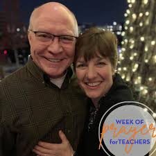 Aaron Tomes is our Minister of Traditional Worship. His wife Allison  homeschooled their children for many years, and now teaches at Newman  International in Arlington. Here is Aaron's prayer requests for teachers...  #