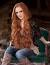 Long Wavy Ginger Hair