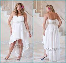 Find More Wedding Dresses Information About Plus Size Backless Summer Short Beach We Short Wedding Dress Short Wedding Dress Beach Chiffon Empire Wedding Dress