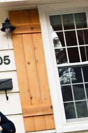 Diy Wood Shutters Add Charm To Your Home With This Easy Tutorial Wood Shutters Wood Diy Diy Shutters