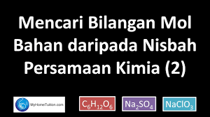 Check spelling or type a new query. Kimia Tingkatan 4 Kssm Bab 3 Mencari Bilangan Mol Bahan Daripada Nisbah Persamaan Kimia 1 Youtube