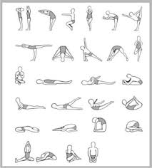 The room is fitted with carpets and the walls are covered in. Bikram Yoga Sequence Of Asanas Left To Right Top To Bottom Download Scientific Diagram