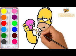 Click the homer simpson coloring pages to view printable version or color it online (compatible with ipad and android tablets). Homer Simpson Coloring Pages The Simpsons Homer Simpson Coloring Page For Kids How To Draw Youtube