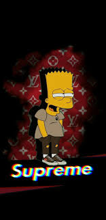 Pin By Shahin On Glitch Supreme Wallpaper Simpson Wallpaper Iphone Bart Simpson Art