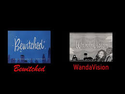 Wandavision Vs Bewitched Wandavision Intro Title Sequence Opening Youtube