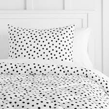 Black And White Polka Dot Sheets Twin Pin On E Design Tillie S Big Girl Room
