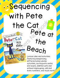 Teachers Notebook Pete The Cat Differentiation Activities Speech Therapy Materials