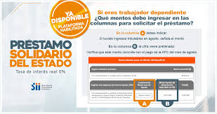 De acuerdo con el servicio de impuestos internos (sii), para acceder al préstamo del estado tienes que cumplir con estos requisitos. Prestamo Solidario Del Estado Si Eres Servicio De Impuestos Internos Sii Chile Facebook