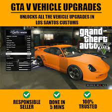 Show off your car collection and earn rep with the gta v los santos tuners. Pc Gta V Gta 5 Unlock All Vehicle Upgrades For Steam Epic Games Shopee Malaysia