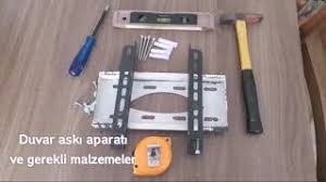 Led tv askı aparatı nasıl takılır. Led Lcd Ve Plazma Tv Duvara Montaji Nasil Yapilir Youtube