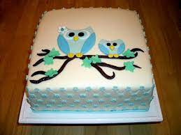 Owl Baby Shower Cake Dreams Cookie Wishes Baby Shower Cakes Baby Shower Sheet Cakes Cake