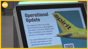 Thousands of travelers left scrambling after Spirit Airlines sudden shutdown