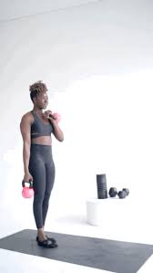 Offset Load Forward Lunge Torch Calories And Gain Total Body Strength With This 45 Minute Dumbbell Workout Popsugar Fitness Photo 4