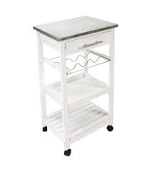 Desserte De Cuisine Zinc 2 Htb16502 Blanc Desserte Cuisine Mobilier De Cuisine Cuisine
