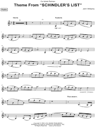 Theme From Schindler S List Violin Part From Schindler S List Sheet Music Violin Solo In D Minor Download Print Violin Sheet Music Sheet Music Violin Music