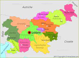 Voir cette épingle et d'autres images dans cartes des pays du monde par club des voyages. Carte Slovenie Annacarte Com