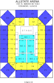 Venue Seating Charts She 100 3 Wshe Chicago