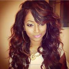 Every weave is exceptional and. Wavy Weave Hairstyles With Side Bangs Picturesgratisylegal Wavy Weave Hairstyles Curly Weave Hairstyles Side Bangs Hairstyles