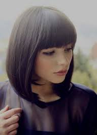 Pin By Kat Clark On Fringe Short Hair With Bangs Medium Hair Styles Hair Styles
