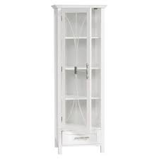 Symphony Tall Floor Cabinet White Elegant Home Fashions White Linen Cabinet Linen Storage Cabinet Linen Cabinet
