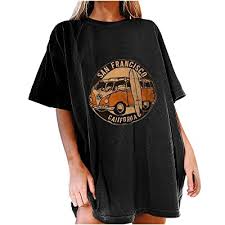 Car decals for women, car decal for women, truck decals, birthday gift for her, anniversary gift for wife gerickecreations 5 out of 5 stars (690) $ 11.20. Buy Women S Oversized Shirts Loose Soft Blouses Vintage Car Graphic Tops Short Sleeve Crewneck Tees Online In Turkey B097f48vhn