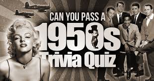 You can use this swimming information to make your own swimming trivia questions. Can You Pass A 1950s Trivia Quiz