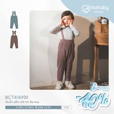 Bu baby - Quần yếm dài túi ốp sau BCT416900
