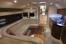 The Hunton Xrs43 Performance And Panache Boat Interior Yacht Design Power Boats