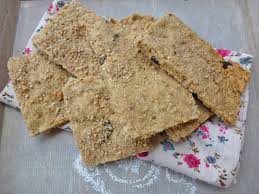 Crackers Sales Aux Flocons D Avoine Et Farine De Riz Farine De Riz Flocon Avoine Recette Crackers