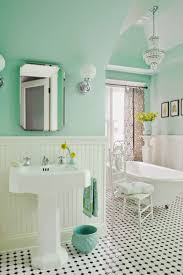 My Favorite Green Rooms Green Bathroom Mint Green Bathrooms House Of Turquoise