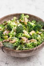 Easy Keto Broccoli Salad Low Carb Paleo W30 Noshtastic