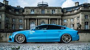 Audi A7 Transformed From Elegant Exec To Slammed Bad Boy Carscoops Audi A7 Audi Bad Boys