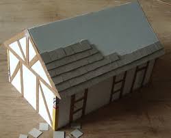 Tuto Realiser Des Batiments En Carton Plume Carton Plume Santon Plume