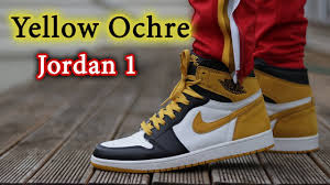 Check spelling or type a new query. Air Jordan 1 Yellow Ochre Best Hand In The Game On Feet Close Up Youtube