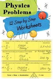 Physics Problems Worksheets On Speed Waves Heat Ohm S Law Power Work Momentum And More Physics Problems Physics And Mathematics Free Science Worksheets