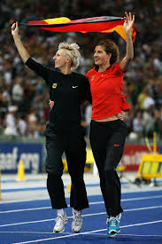 She won the bronze medal during the 2009 world championships. Ariane Friedrich Meike Kroger Ariane Friedrich And Meike Kroger Photos Zimbio