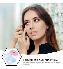 Funda Para Lentes De Contacto Pearl Case, Funda Para Lentes