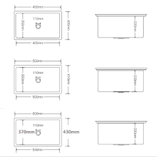 Maybe you would like to learn more about one of these? Kitchen Sink 304 Stainless Steel Single Bowl Drawing Drainer Welding Sinks Big Wash Dishes Undermount Handmade Brushed Seamless Kitchen Sinks Aliexpress