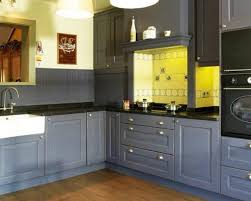 repeindre meuble cuisine cuisines bleu fonce meuble cuisine
