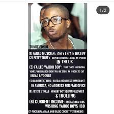 Hey guys welcome back to my channel today's video is about the whole issue between instagram infuencer tunde ednut and. Joro Olumofin And Tunde Ednut Drag Each Other Again After Tunde Threw The First Punch