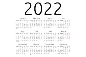 Simple Calendar 2022 Monday In 2020 Calendar Stationery Templates Calendar Template