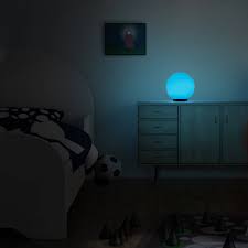 Enhance Color Changing Children S 5 9 Led Mood Lamp Night Light With 4 Lighting Modes Battery Or Ac Adapter Power Perfect For Bedrooms Patios Nightstands Walmart Com Walmart Com