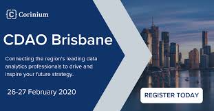 Agenda Chief Data Analytics Officer Brisbane 2020