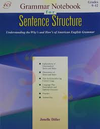 Grammar Notebook Book 2 Sentence Structure Gr 9 12