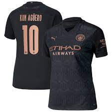 Coach travel coach travel to eithad stadium will be on sale. Manchester City Cup Authentic Away Shirt 2020 21 Womens With Kun Aguero 10 Printing