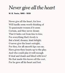 W B Yeats Dad Poems Poems Wise Words