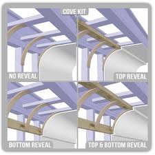 Style And Versatility With The Cove Ceiling Kit Bulkhead Ceiling Barrel Ceiling Dome Ceiling