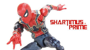 Marvel Legends Iron Spider Avengers Infinity War Thanos Baf Wave Movie Hasbro Figure Toy Review Youtube